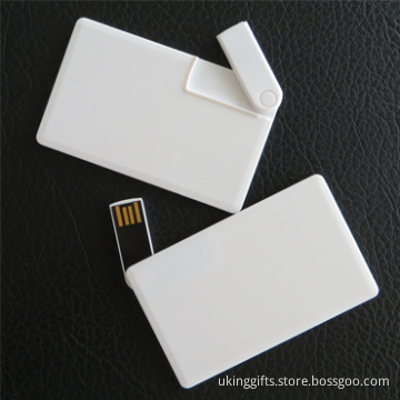 Customized Logo Credit Card USB Flash Pen Drive for USB2.0 Flash Disk